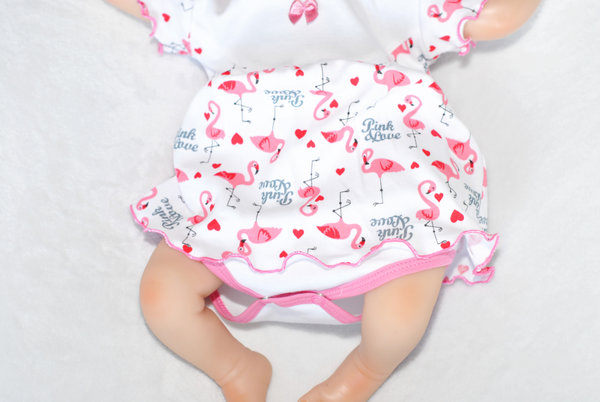 Baby Mädchen Body - Kleid "Flaming"