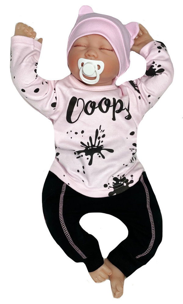 Baby Mädchen Set Shirt Pumphose "OOPS"
