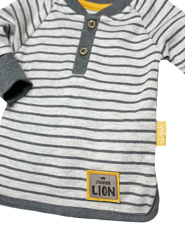 Baby Jungen Langarm Shirt "Lion"