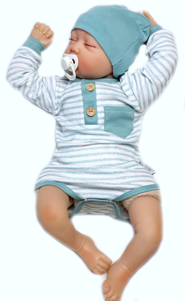Baby Jungen Polo Body " Sweet Dreams"