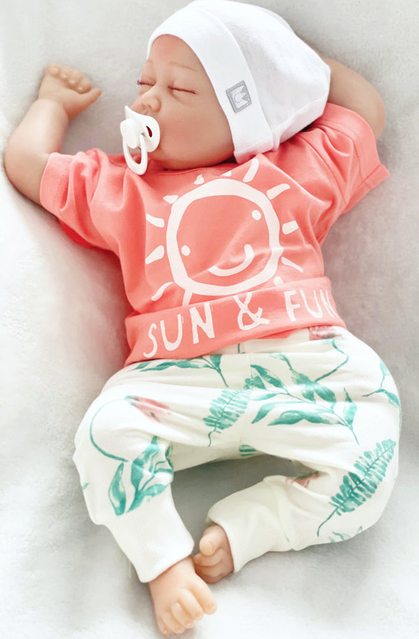 Baby Mädchen Set: Hose und Shirt "Spring Light"